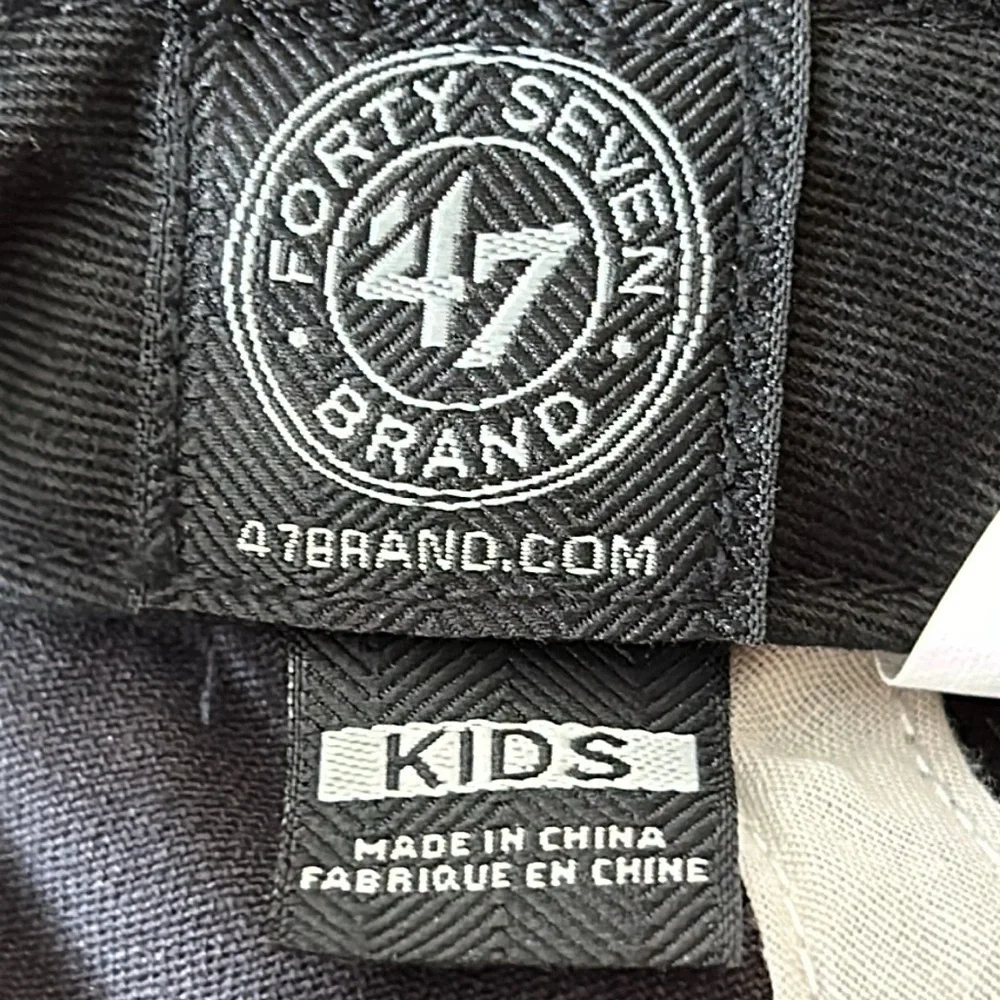 47 Brand Colorado Rockies Baseball Hat Cap Kids Adjustable Back Black Purple